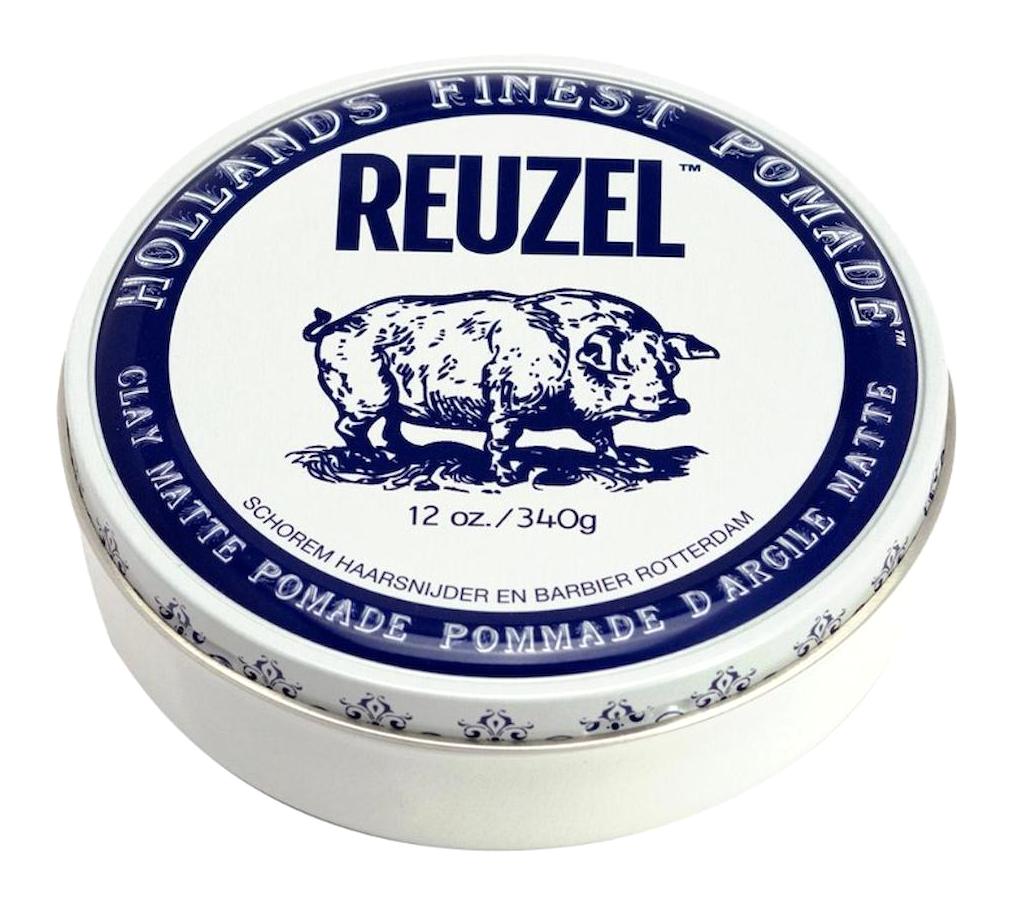 Reuzel Clay Matte Pomade Mat Krem Orta Nane 340 gr Wax