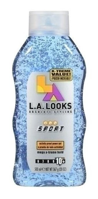 L.A. Looks Sport No:10 Islak Jel Ekstra Sert 500 ml Jöle