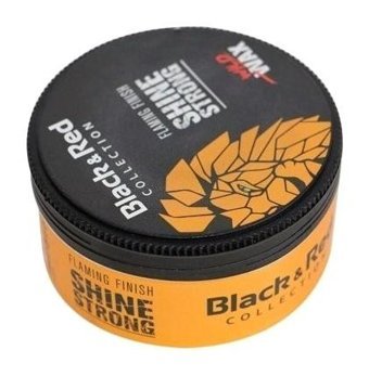 Black & Red Shine Strong Wild Islak Krem Ekstra Sert Balmumu 150 ml Wax