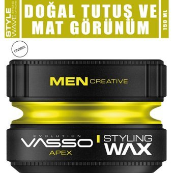 Vasso Apex Pro Paste Doğal - Mat Macun Orta Keratinli 150 ml Wax