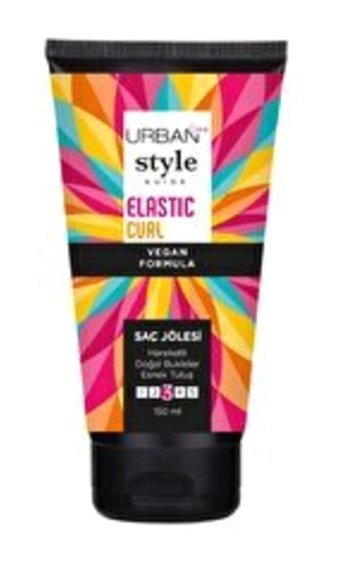 Urban Care Style Guide Elastic Curl Doğal - Mat Krem Orta Keratinli 4x150 ml Wax