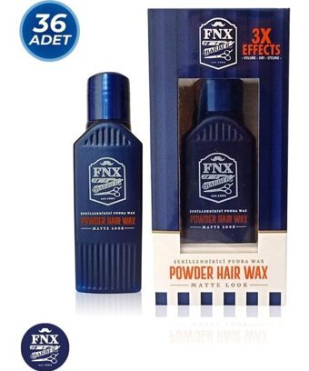 Fonex Matte Look Mat Pudra Sert Parabensiz 24x20 gr Wax