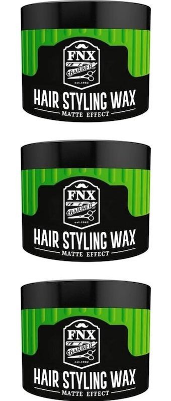 FNX Barber Matte Effect Doğal - Mat Krem Sert Provitamin B5 3x150 ml Wax