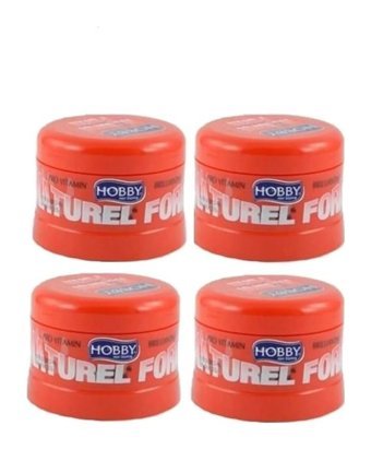 Hobby Naturel Form Biryantin Doğal - Parlak Krem Hafif Provitamin B5 4x150 ml Wax