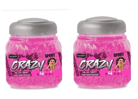 Hobby Crazy Sport No:4 Islak Jel Sert Su Bazlı 2x150 ml Jöle