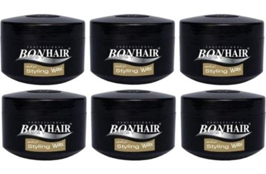 Bon Hair Styling Professoinal Doğal - Mat Krem Orta Organik 6x140 ml Wax