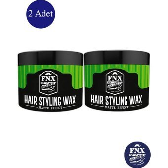 FNX Barber Matte Effect Doğal - Mat Krem Sert Provitamin B5 2x150 ml Wax