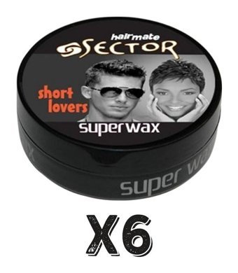 Sector Short Lovers Doğal Krem Orta Keratinli 6x150 ml Wax