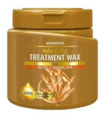 Watsons Beer Volumising Treatment Doğal Krem Orta Keratinli 500 ml Wax