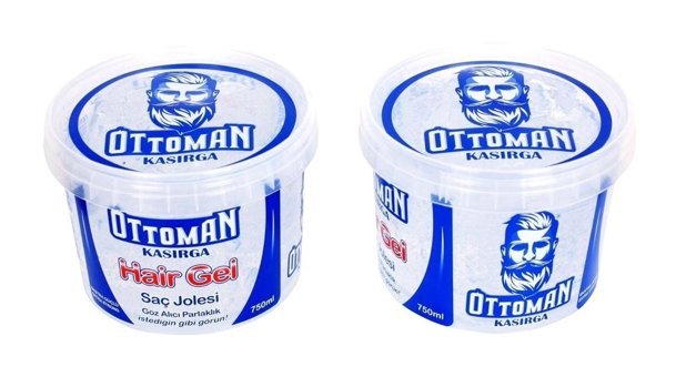 Ottoman Kasırga 05 Parlak Jel Ekstra Sert Nane 2x750 ml Jöle