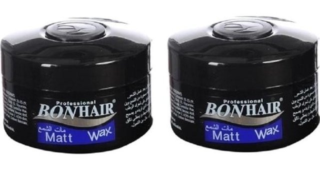 Bon Hair Styling Doğal - Mat Krem Orta Balmumu 2x140 ml Wax
