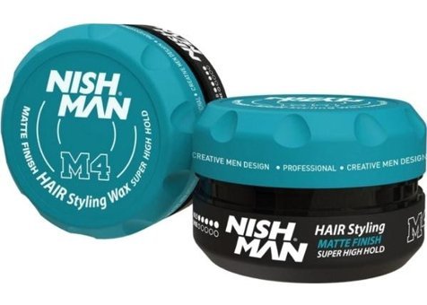 Nishman M4 Mat Krem Hafif Su Bazlı 30 ml Wax