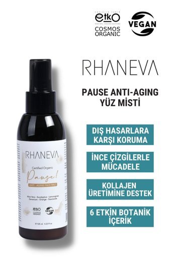 Rhaneva Pause Anti-aging Tüm Ciltler Anti-Aging, Kırışıklık Giderici Yüz 125 ml