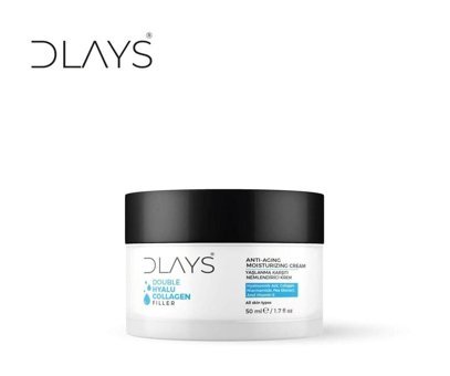 Dlays Double Hyalu Collagen Filler Nemlendirici Tüm Ciltler Anti-Aging, Kırışıklık Giderici Yüz Krem 50 ml