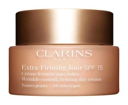 Clarins Extra-firming Güneş Koruyuculu Nemlendirici Tüm Ciltler Anti-Aging, Kırışıklık Giderici Yüz Krem 50 ml