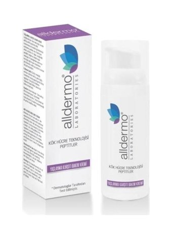 Alldermo Tüm Ciltler Anti-Aging, Kırışıklık Giderici Yüz Krem 50 ml