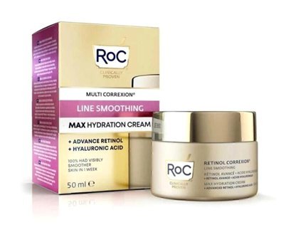 Roc Retinol Correxion 30+ Nemlendirici Tüm Ciltler Anti-Aging, Kırışıklık Giderici Yüz Krem 50 ml