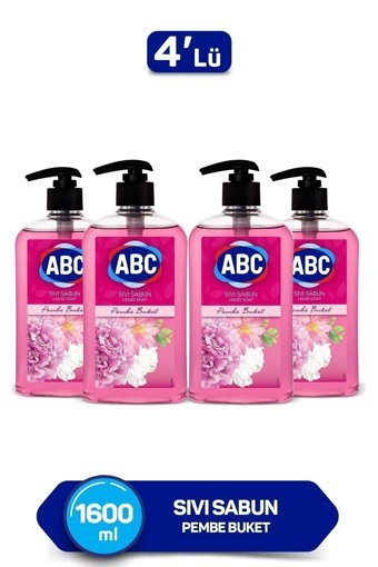 Abc Buket 4'lü Sıvı Sabun 400 ml