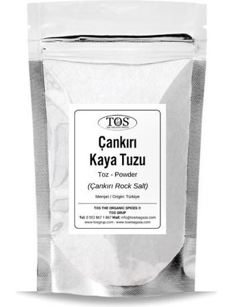 Tos The Organic Spices İyotsuz Kristal Salamura Kaya Tuzu Paket 2.5 kg