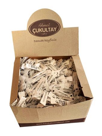 Ahmet Çukultay Tek Kullanımlık İyotlu Toz Sofra Tuzu Stick 1000x2 gr