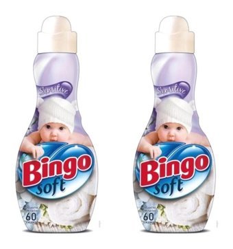 Bingo Soft Sensitive Konsantre Lavanta 120 Yıkama Yumuşatıcı 2x1.44 lt