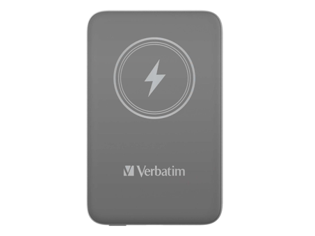 Verbatim MCP-10GY 10000 mAh Hızlı Şarj Type C Kablosuz Powerbank Gri