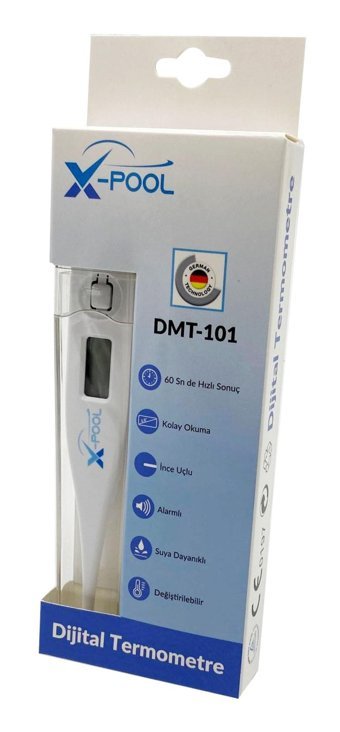 X Pool Dmt 101 Koltuk Altı Dijital Çubuk Bebek-Çocuk-Yetişkin Ateş Ölçer