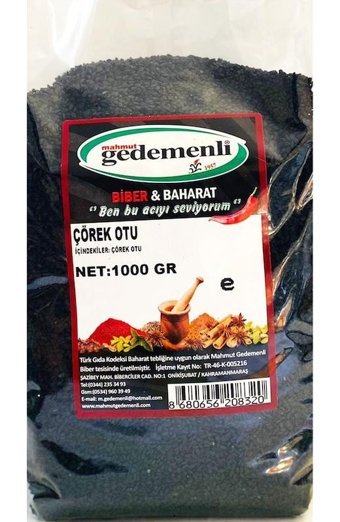 Gedemenli Çörek Otu 1 kg