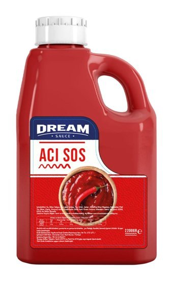 Dream Sauce 2.2 kg Hot Chili Sos