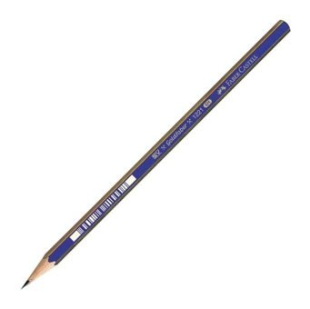 Faber-Castell Altıgen Siyah 4H Kurşun Kalem