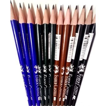 Faber-Castell 5'li Yuvarlak Siyah 2B Kurşun Kalem Seti