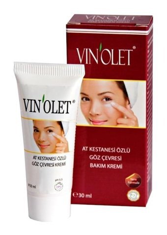 Vinolet At Kestanesi Özlü Tüm Ciltler İçin Göz Çevresi Krem Tüp 30 ml