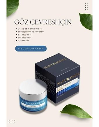 Naturawell Tüm Ciltler İçin Göz Çevresi Krem Kavanoz 50 ml