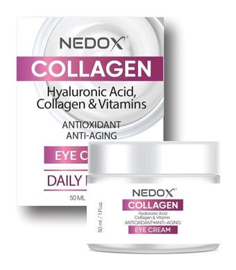 Nedox Kırışıklık Karşıtı Tüm Ciltler İçin Göz Çevresi Krem Kavanoz 50 ml