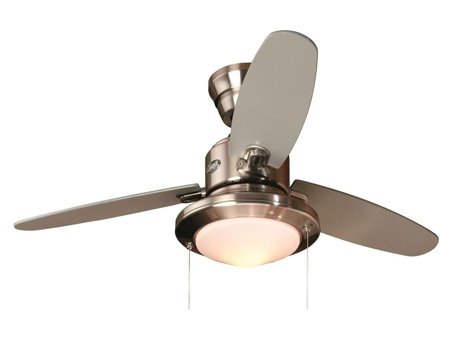 Hunter Fan Merced Işıklı Kumandalı Nikel 3 Kanatlı Açılır Kapanır Rose Tavan Vantilatörü