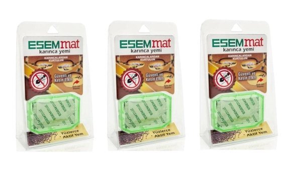 Esemmat Granül Karınca İlacı 3 Adet