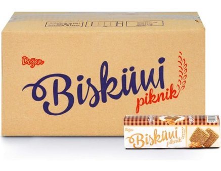Doğan Piknik Karamelli Bisküvi 24x80 gr