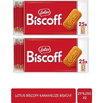 Lotus Biscoff Karamelize Bisküvi 2x156 gr