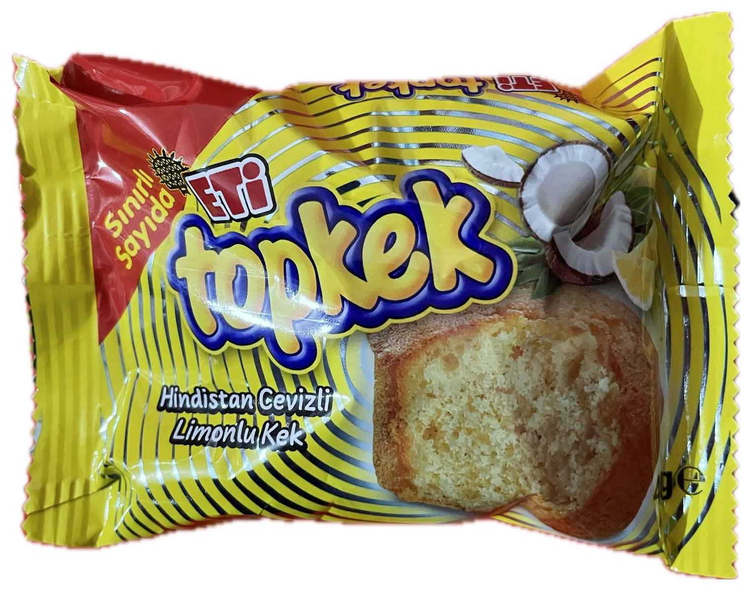 Eti Topkek Limon-Hindistan Cevizi Kek 40 gr