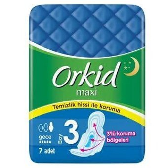 Orkid Maxi 7'li Hijyenik Ped 5 adet