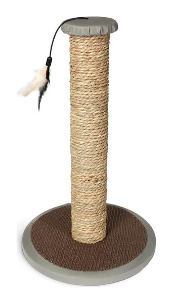 Karlie Tüylü Oyuncaklı 49 cm Kedi Tırmalama Direği
