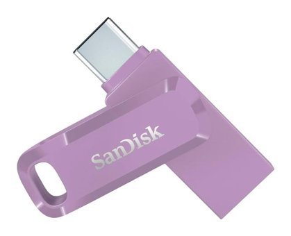 Sandisk Sdddc3-128g-g46l Çift Taraflı USB 3.2 Gen 1 Type C 128 GB Flash Belek Mor