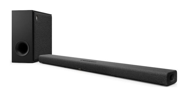 Yamaha SR-X50A 280 W 100 W Subwooferlı Kablosuz Dolby Atmos 2.1 Soundbar Siyah