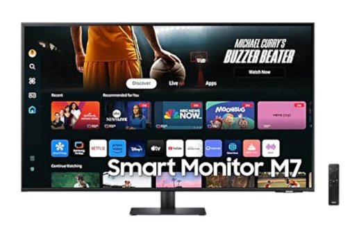 Samsung M7 M70D LS43DM702UUXUF 60 Hz 4 ms 43 inç 4K UHD Flat VA Hoparlörlü VGA HDMI Freesync G-Sync 3840 x 2160 px LED Monitör