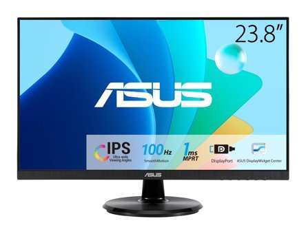 Asus VA24DQF 100 Hz 1 ms 24 inç FHD Flat IPS Hoparlörlü VGA HDMI Freesync G-Sync 1920 x 1080 px LED Monitör