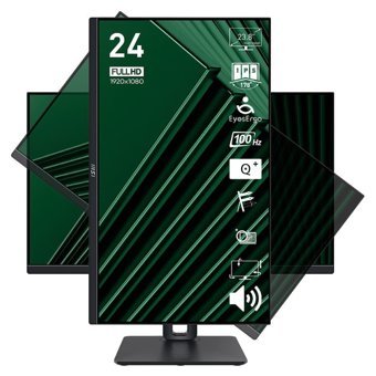 Msi PRO MP245PG 100 Hz 1 ms 23.8 inç FHD Flat IPS Hoparlörlü HDMI G-Sync 1920 x 1080 px LED Monitör