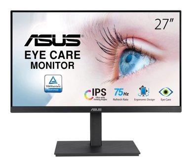 Asus VA27EQSB 75 Hz 5 ms 27 inç FHD Düz IPS Kameralı HDMI 1920 x 1080 px LED Monitör
