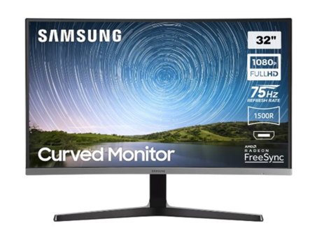 Samsung CR50 LC32R500FHPXUF 75 Hz 4 ms 32 inç FHD Curved VA VGA HDMI Freesync G-Sync 1920 x 1080 px LED Monitör