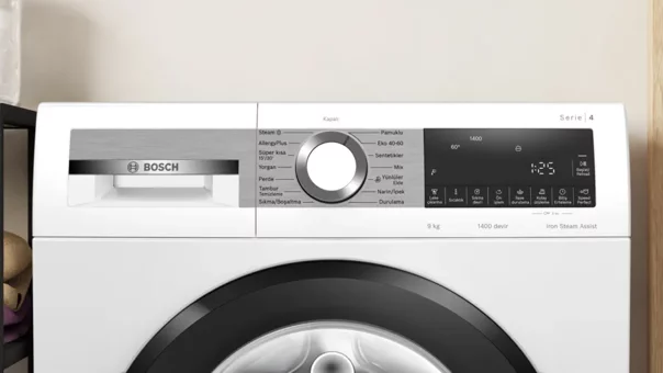 Bosch WGA244Z1TR 9 kg 1400 devir A Enerji Sınıfı Beyaz Çamaşır Makinesi