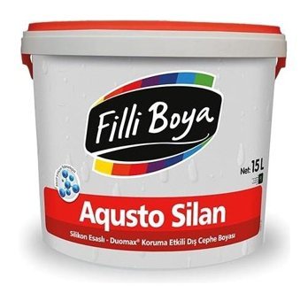 Filli Boya Silikonlu Akrilik Su Bazlı Dış Cephe Boyası 15 lt Aqusto Silan